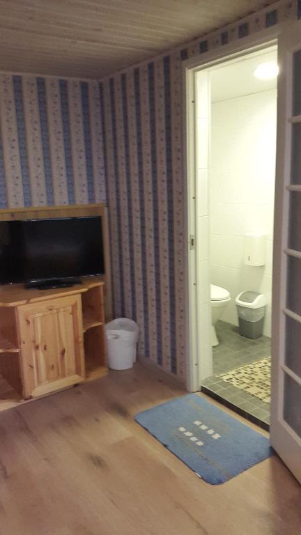 Koupelna v ubytování Terve Hostel