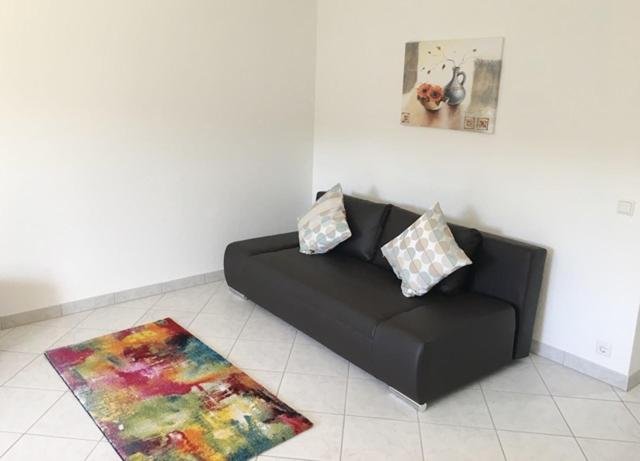 Posezení v ubytování Weststadt Apartment