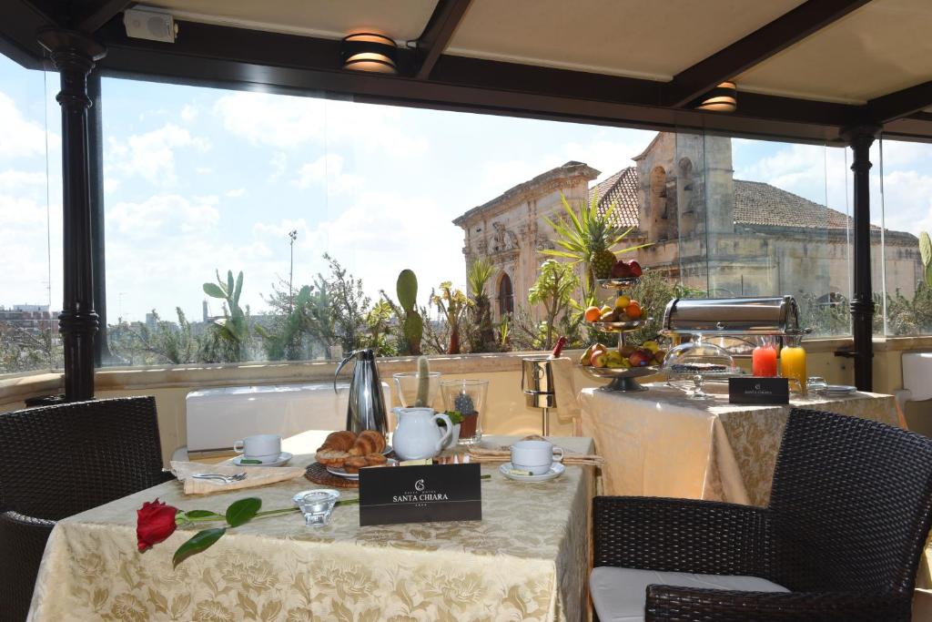 Posezení v ubytování Suite Hotel Santa Chiara