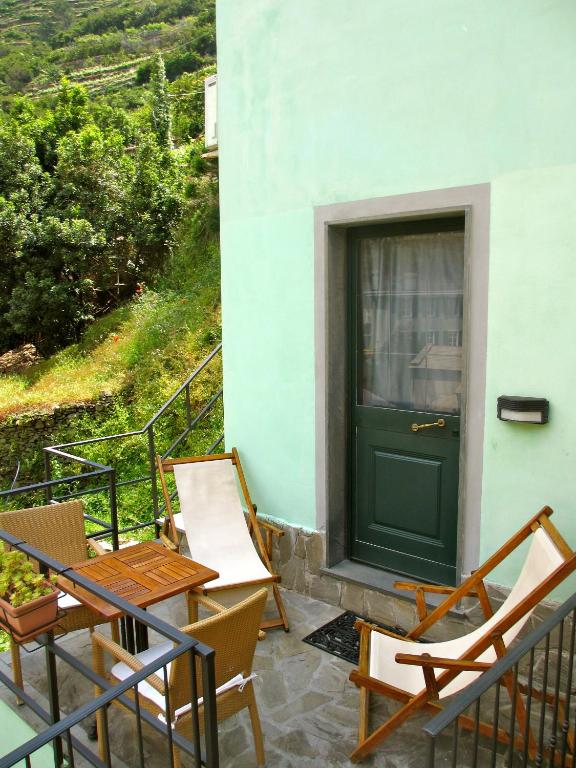 Balkón nebo terasa v ubytování Da Baranin B&B and Apartment