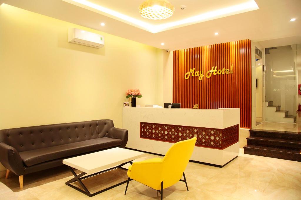 Posezení v ubytování May Hotel