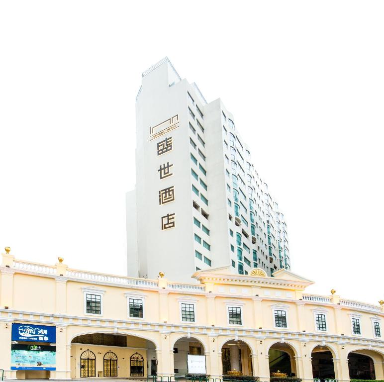 The building in which the hotel is located