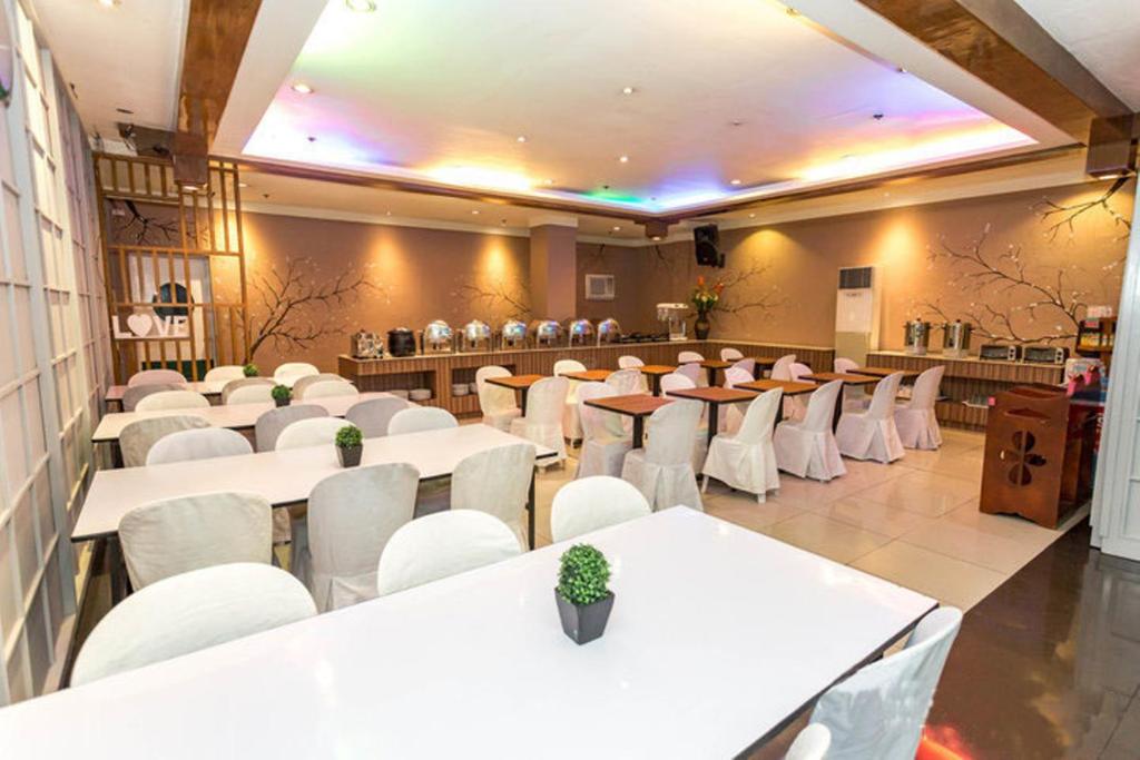 Restaurace v ubytování Urban Travellers Hotel
