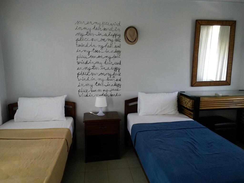 Postel nebo postele na pokoji v ubytování My Hostel Boracay