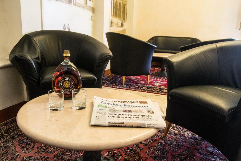 Posezení v ubytování Hotel San Clemente