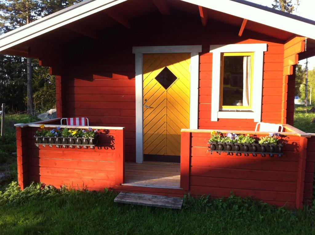Zahrada ubytování Höglunda Gård B&B Lantgård
