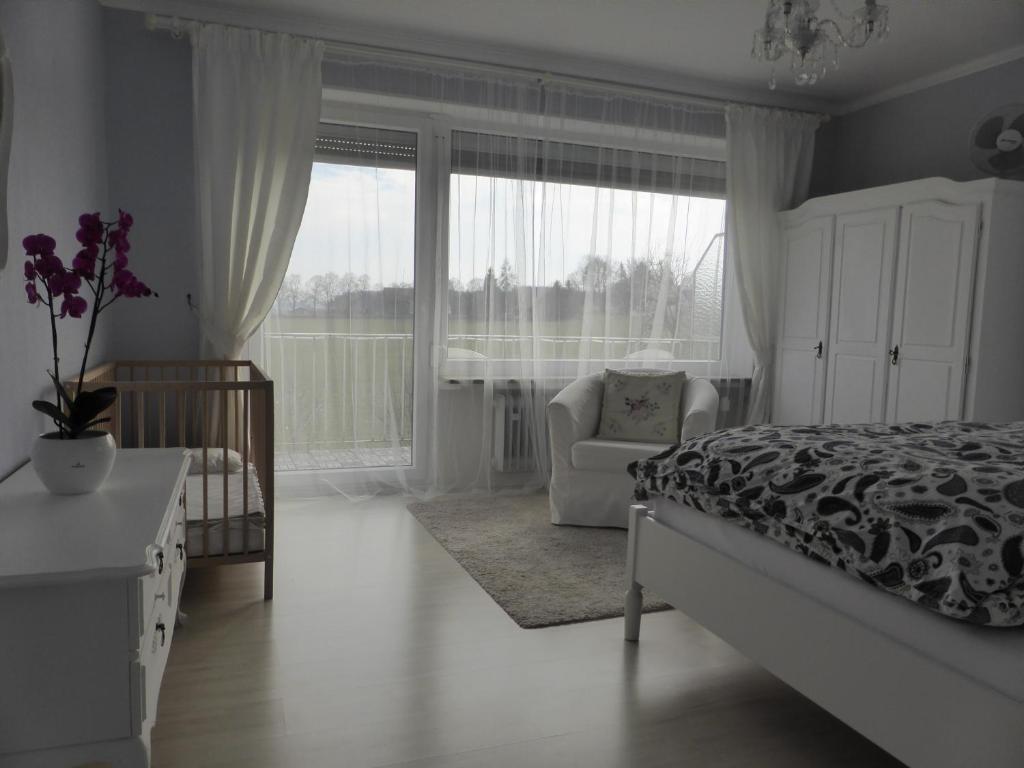Postel nebo postele na pokoji v ubytování Apartment Elena