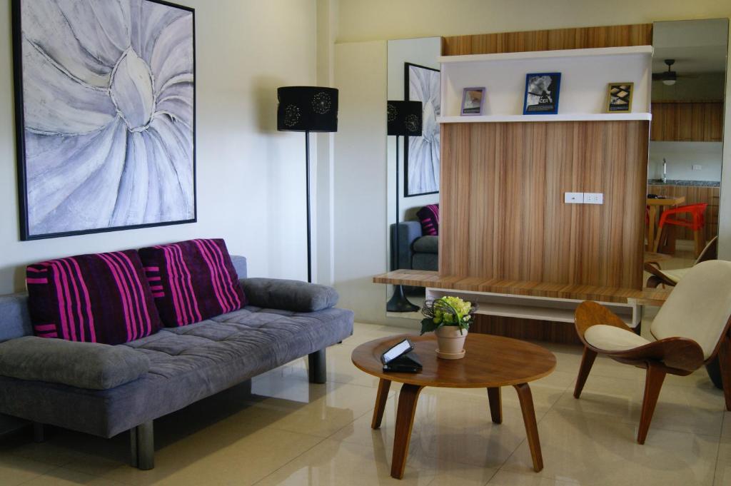 Area soggiorno di Z Pad Residences