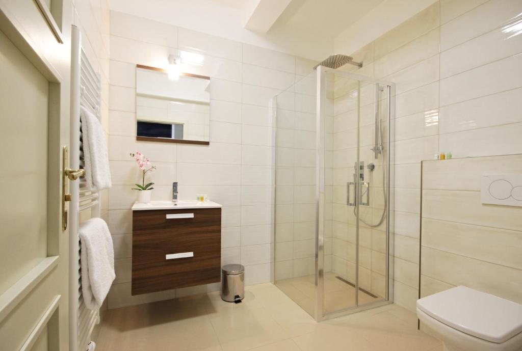 Łazienka w obiekcie Alveo Suites