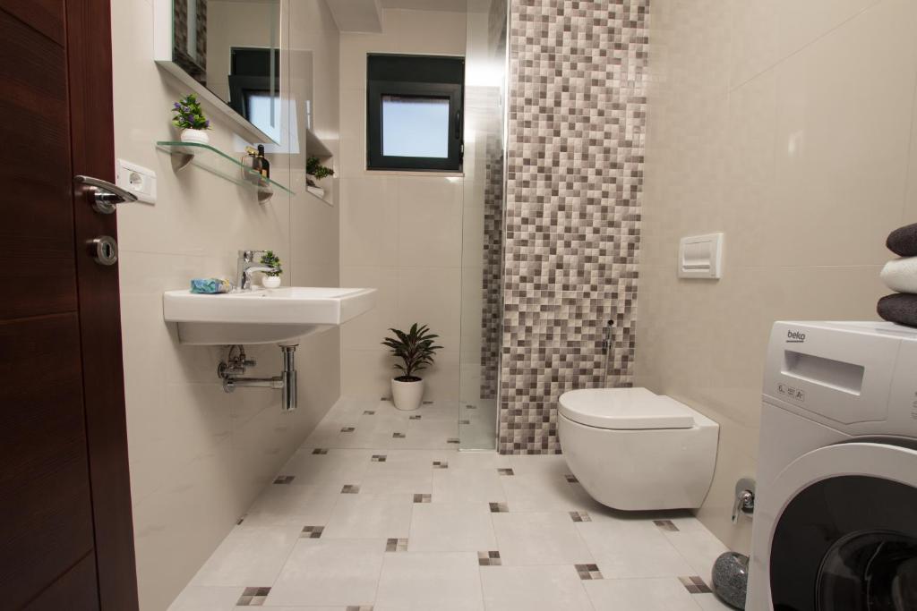 Koupelna v ubytování Apartment Ema Star