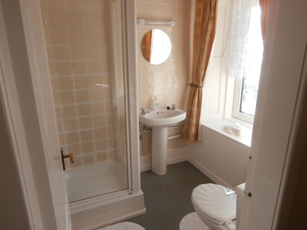 Koupelna v ubytování Monorene Guest House