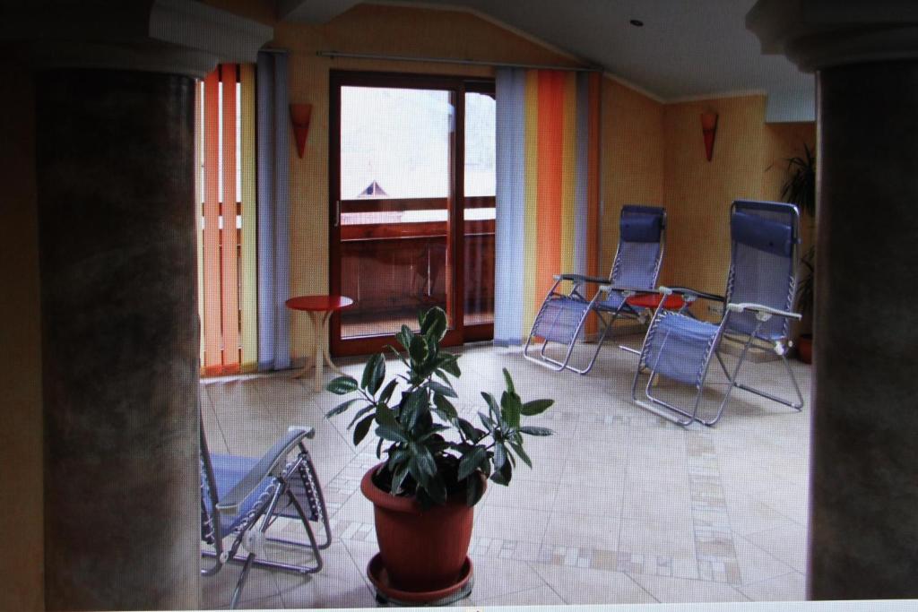 Posezení v ubytování Haus Alexander