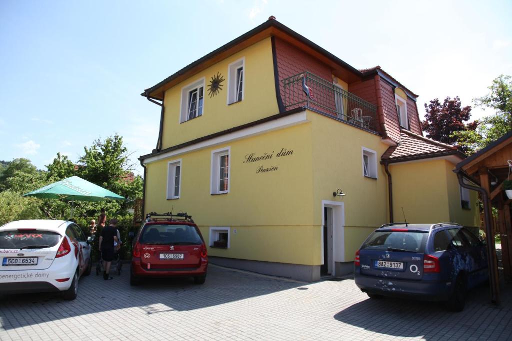 Budova, kde se penzion nachází