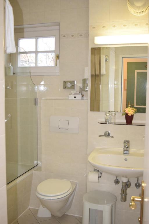 Koupelna v ubytování Hotel Landhaus Fuhrgassl-Huber
