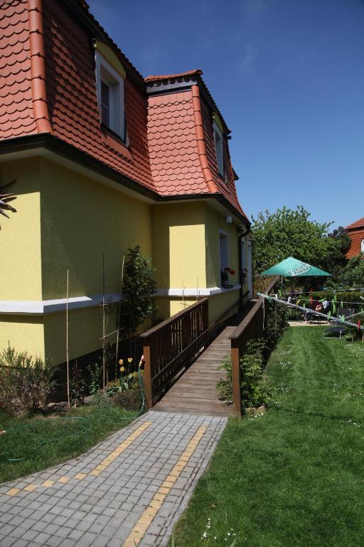 Zahrada ubytování Slunecni Dum