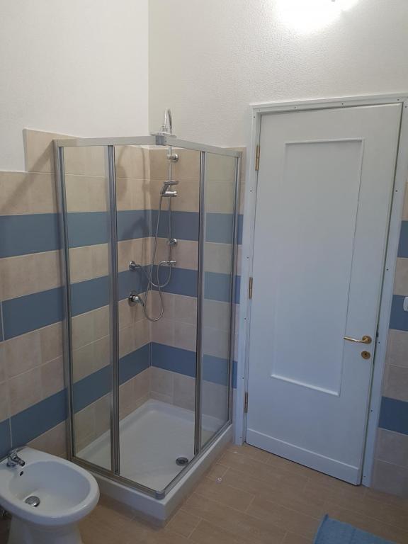 Koupelna v ubytování B&B Piazza Dante Nuoro