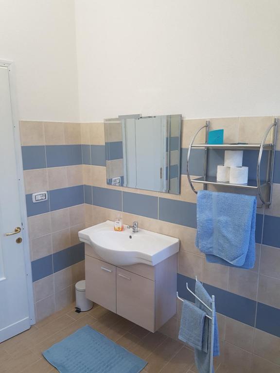 Koupelna v ubytování B&B Piazza Dante Nuoro