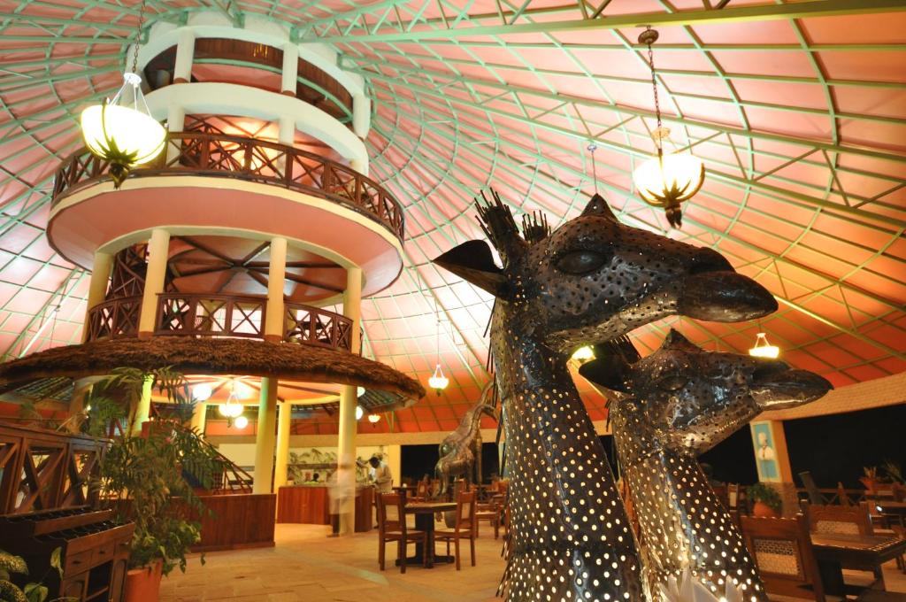 Restaurace v ubytování Kilima Safari Camp