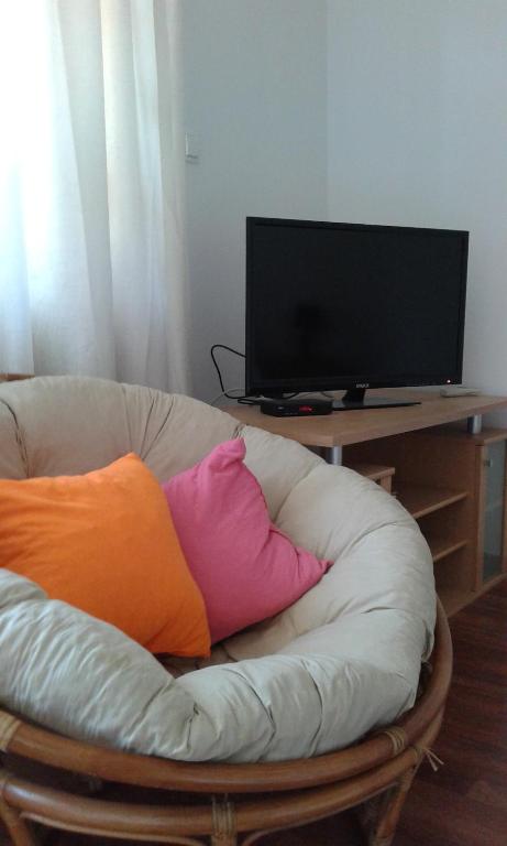 TV a/nebo společenská místnost v ubytování Hostel Nina Mostar