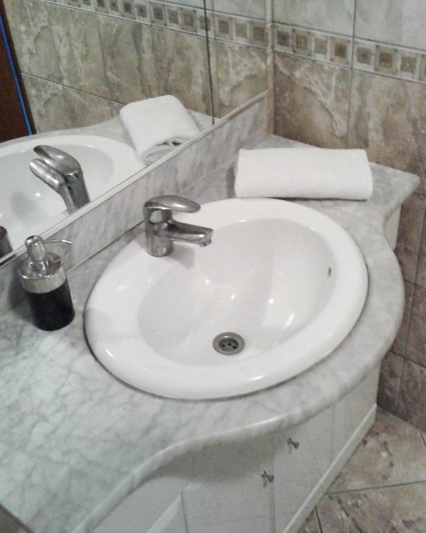 Koupelna v ubytování Hostel Nina Mostar