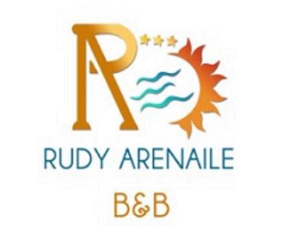 a logo for a rydaby avenue bbc at Rudy Arenaile in Arenella