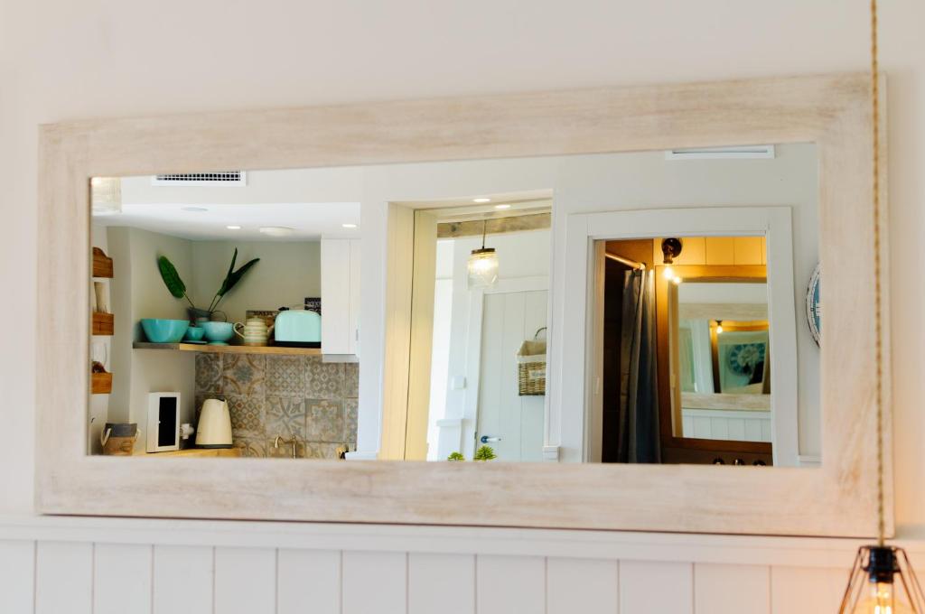 Kúpeľňa v ubytovaní The Beach House Studios & Suites
