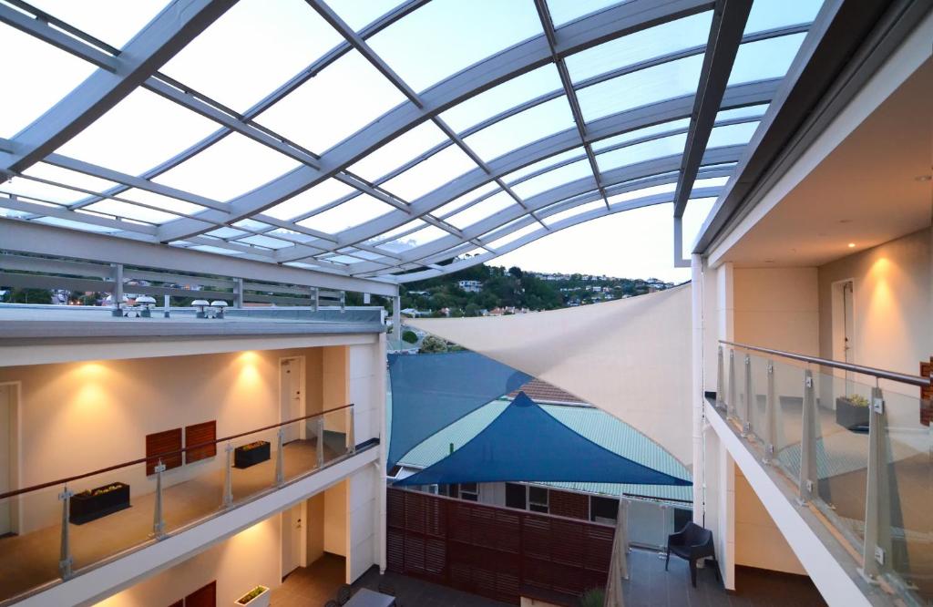Balkón nebo terasa v ubytování Hotel St Clair