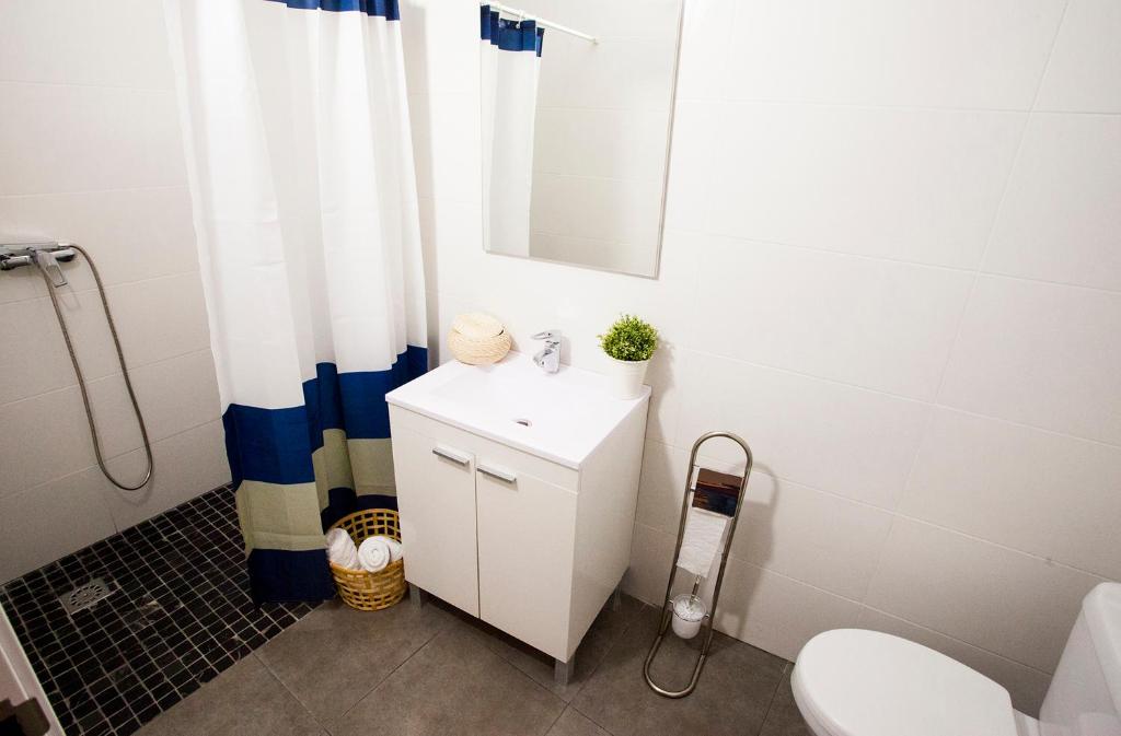 Kúpeľňa v ubytovaní B&B El Mercat