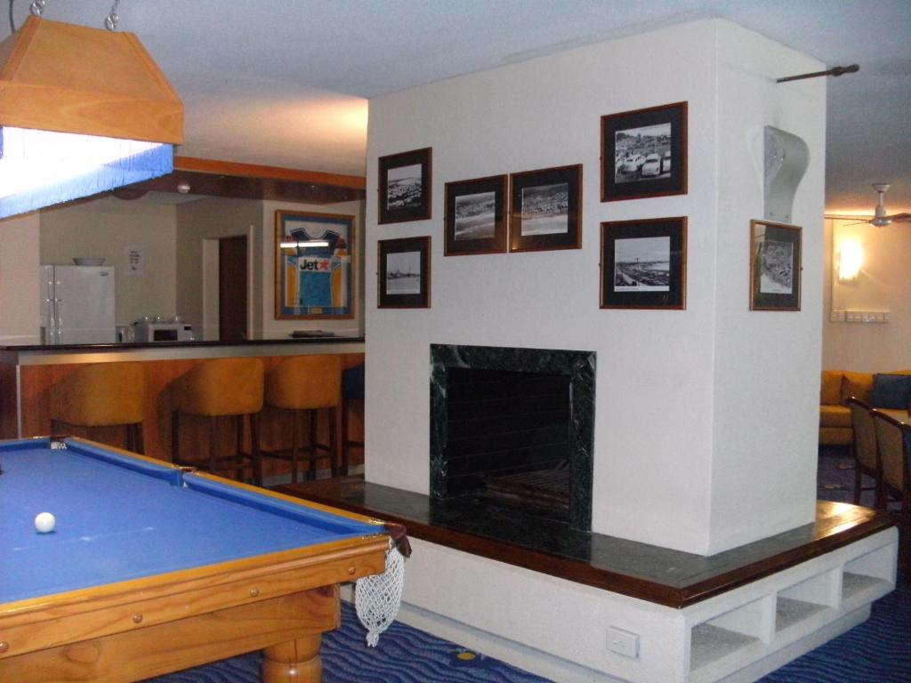 Biliár nebo kulečník v ubytování Mariner Shores Club