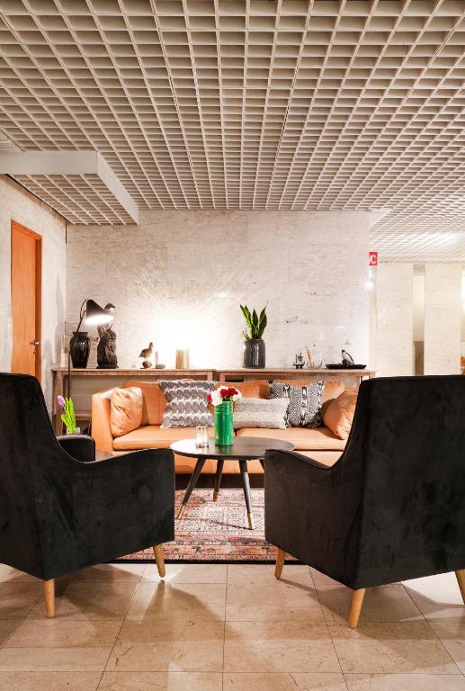 Posezení v ubytování Hotel Höfn