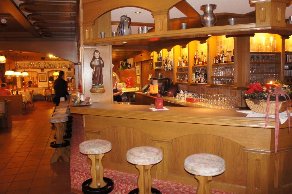 Lounge nebo bar v ubytování Hotel Rustika