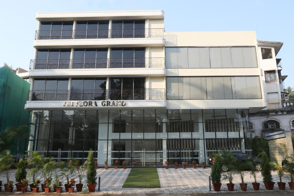 a building with a sign that reads the lion city at The Flora Grand, Vasco, Goa in Vasco Da Gama