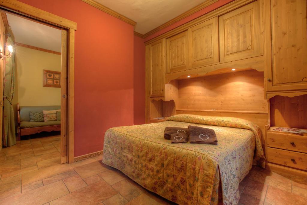 Postel nebo postele na pokoji v ubytování B&B Residence Checrouit