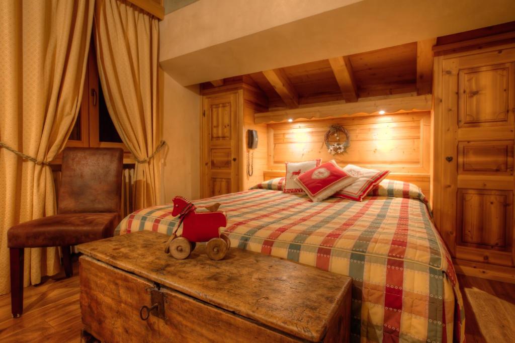 Postel nebo postele na pokoji v ubytování B&B Residence Checrouit