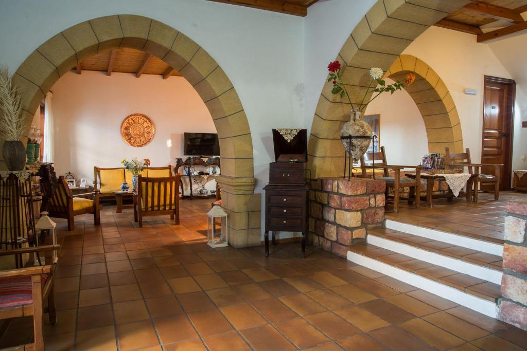 Posezení v ubytování Hotel Galini Patmos