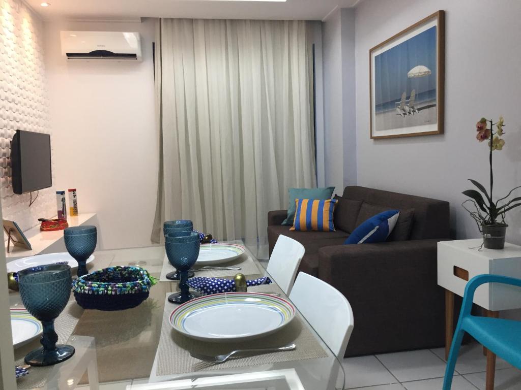  BEIRA MAR PAJUÇARA COM VARANDA E VISTA apto 603