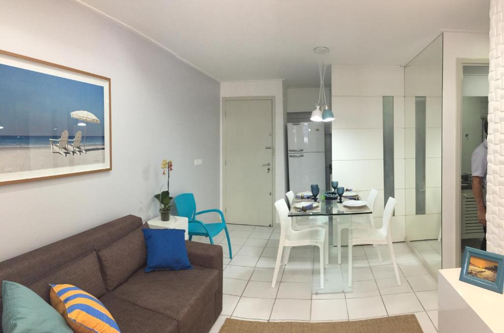 BEIRA MAR PAJUÇARA COM VARANDA E VISTA apto 603