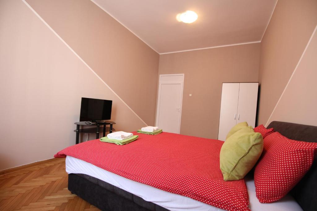 Postel nebo postele na pokoji v ubytování Hostel Fine