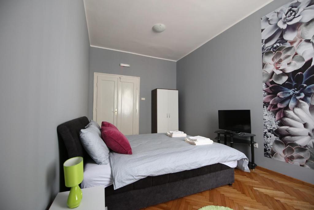 Postel nebo postele na pokoji v ubytování Hostel Fine