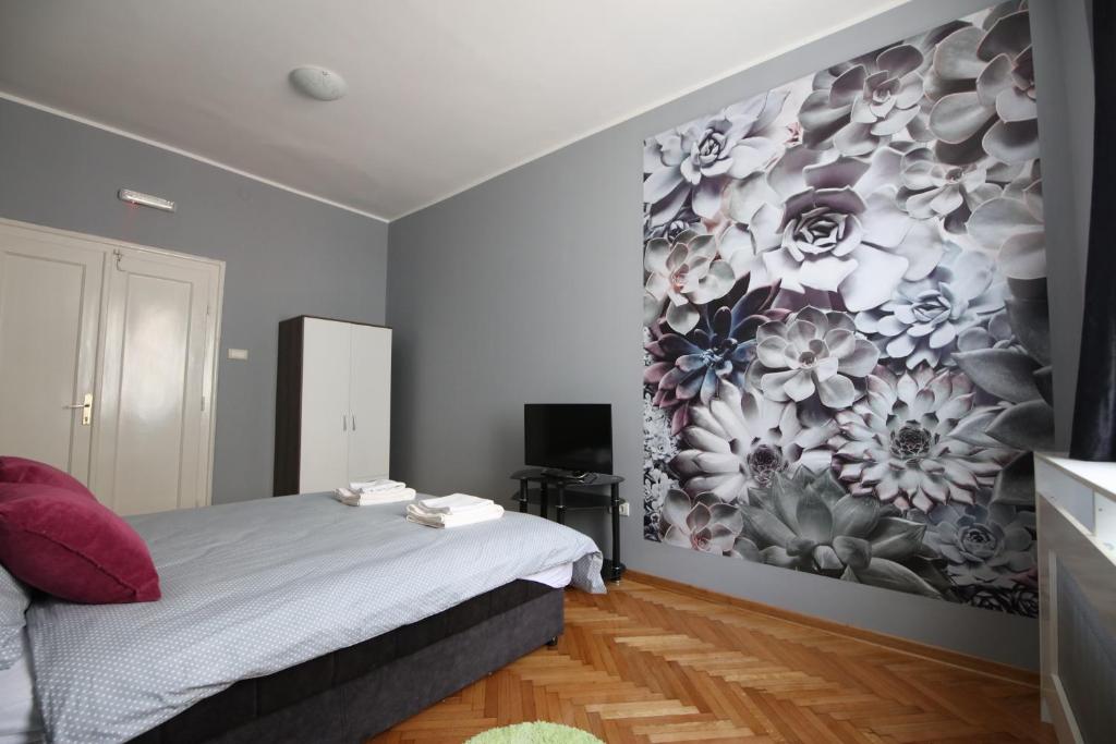 Postel nebo postele na pokoji v ubytování Hostel Fine