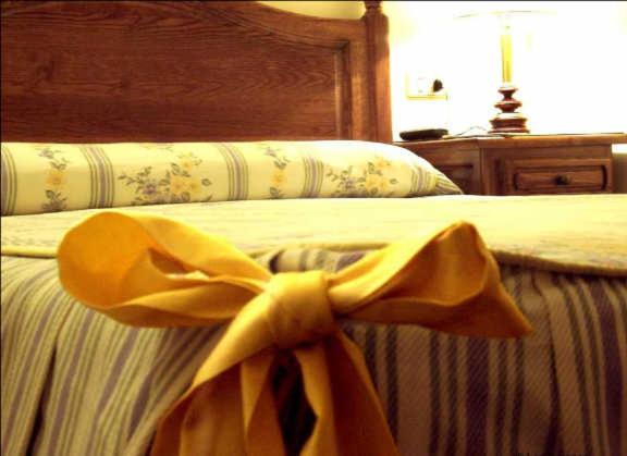 Postel nebo postele na pokoji v ubytování Hostal Las Coronas