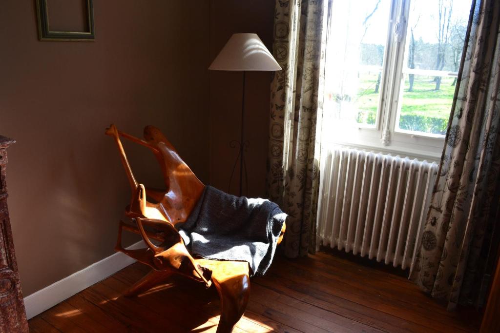 Les chambres d'hôtes du Domaine de Lugazaut - Double Room With Private Bathroom