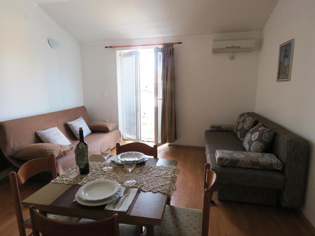 Posezení v ubytování Apartments Palma Novalja