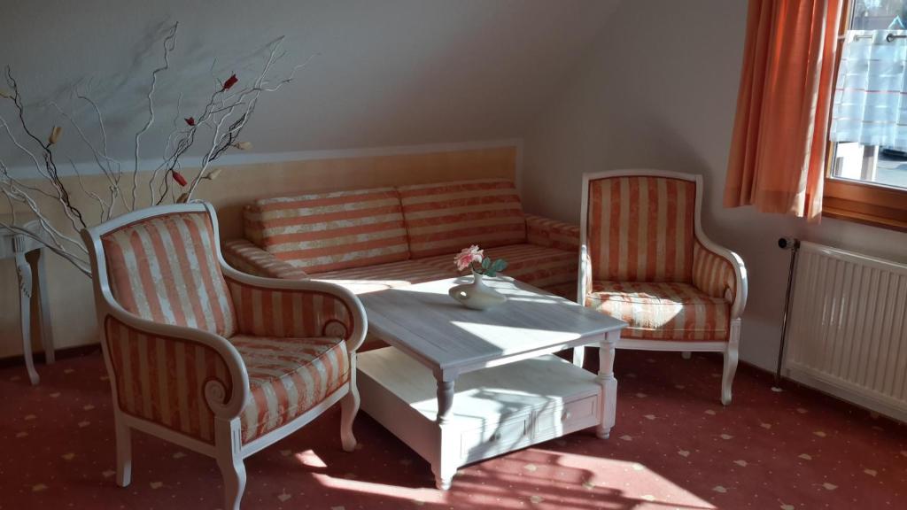 Posezení v ubytování Hotel Birkenhof Garni