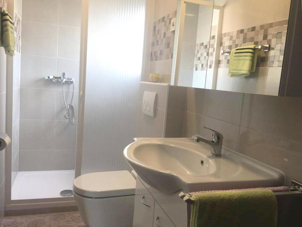 Łazienka w obiekcie Apartman Milutin