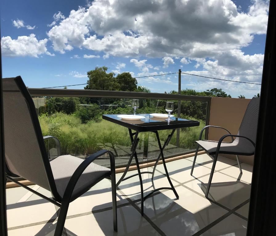 Balkón nebo terasa v ubytování Luxe Exotica Apartments