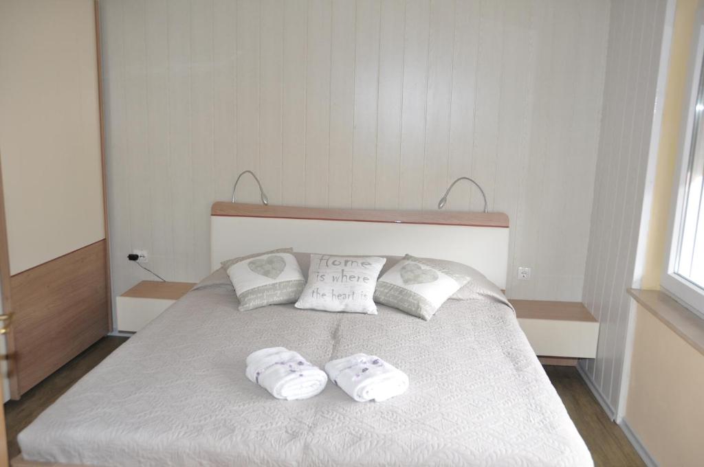 Postel nebo postele na pokoji v ubytování Apartment Maruška