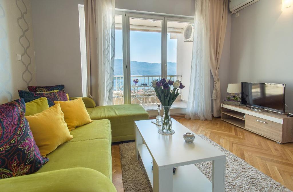 Posezení v ubytování Apartments Inspiration