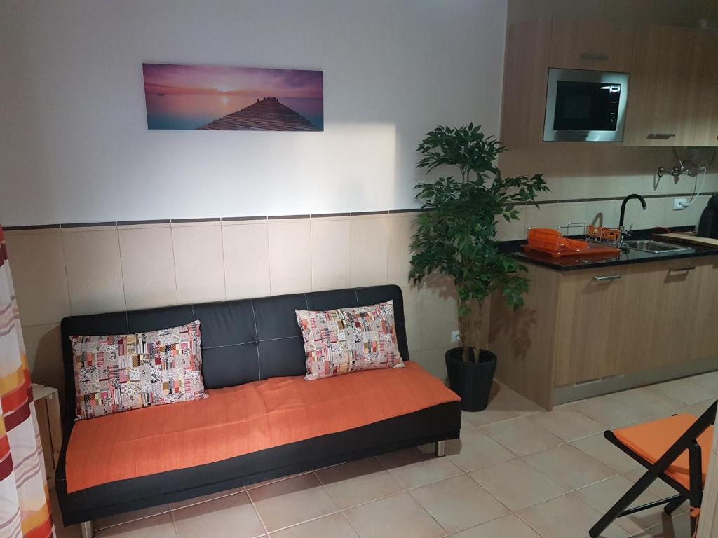 Kuchyň nebo kuchyňský kout v ubytování Villa Oliveira Apartments