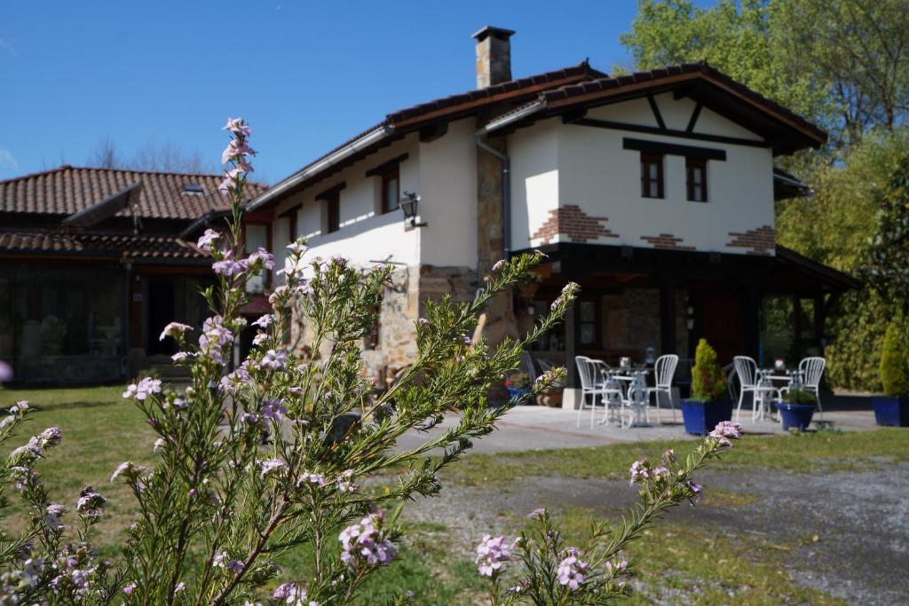A garden outside Agroturismo Ibarra